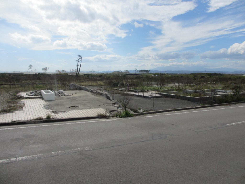 まだまだ復興の進んでいない地域